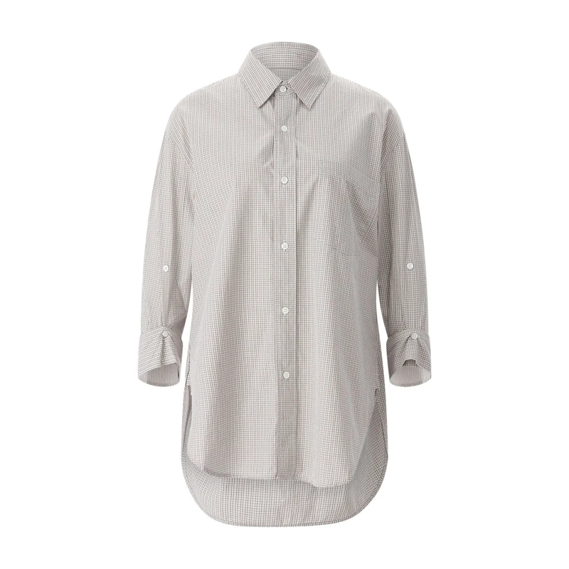 Citizens Of Humanity Bluse Karierte Hemdbluse Kayla braun