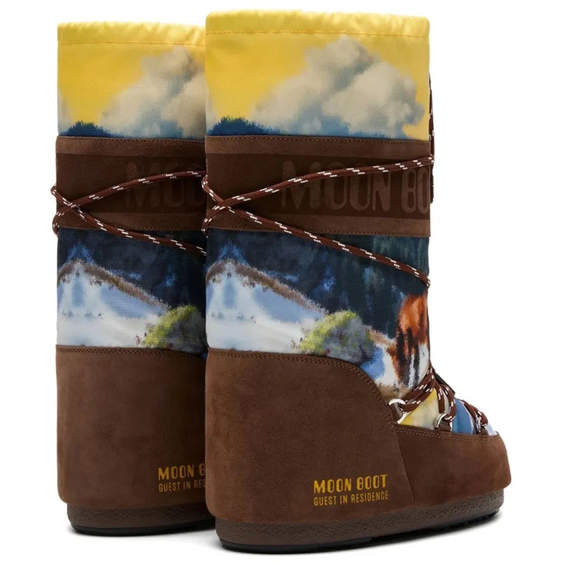 Moonboot Low-Top-Sneaker Shoes Cocoa braun