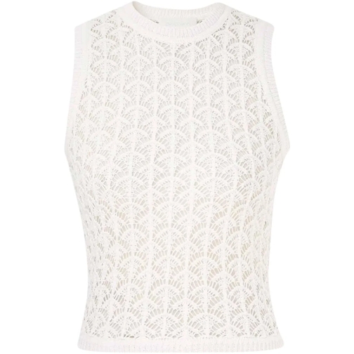 Zimmermann T-Shirts Wylie Crop Top weiß