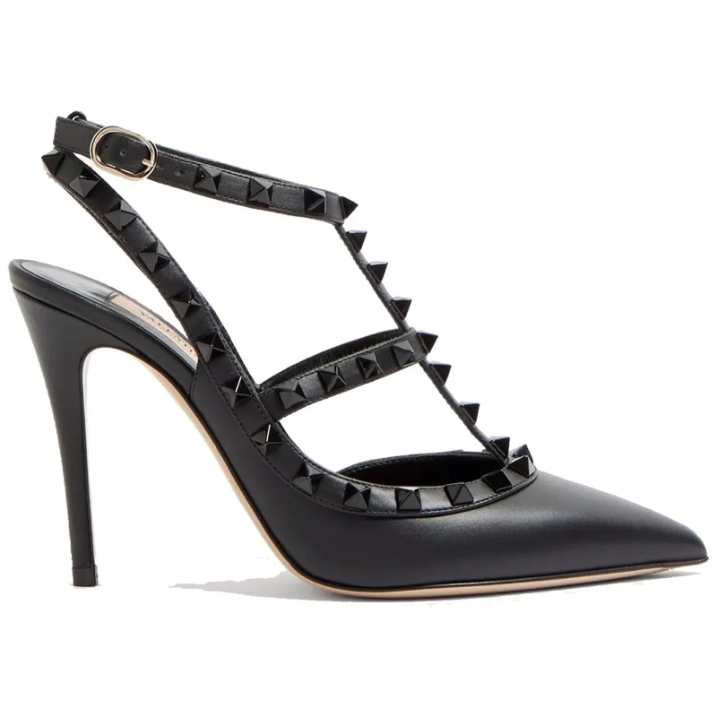 Valentino Garavani T-Shirt Valentino Garavani Rockstud Pumps schwarz