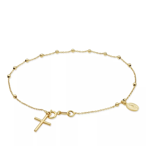 BELORO 9KT (375) Rosary Bracelet Yellow Gold Armband