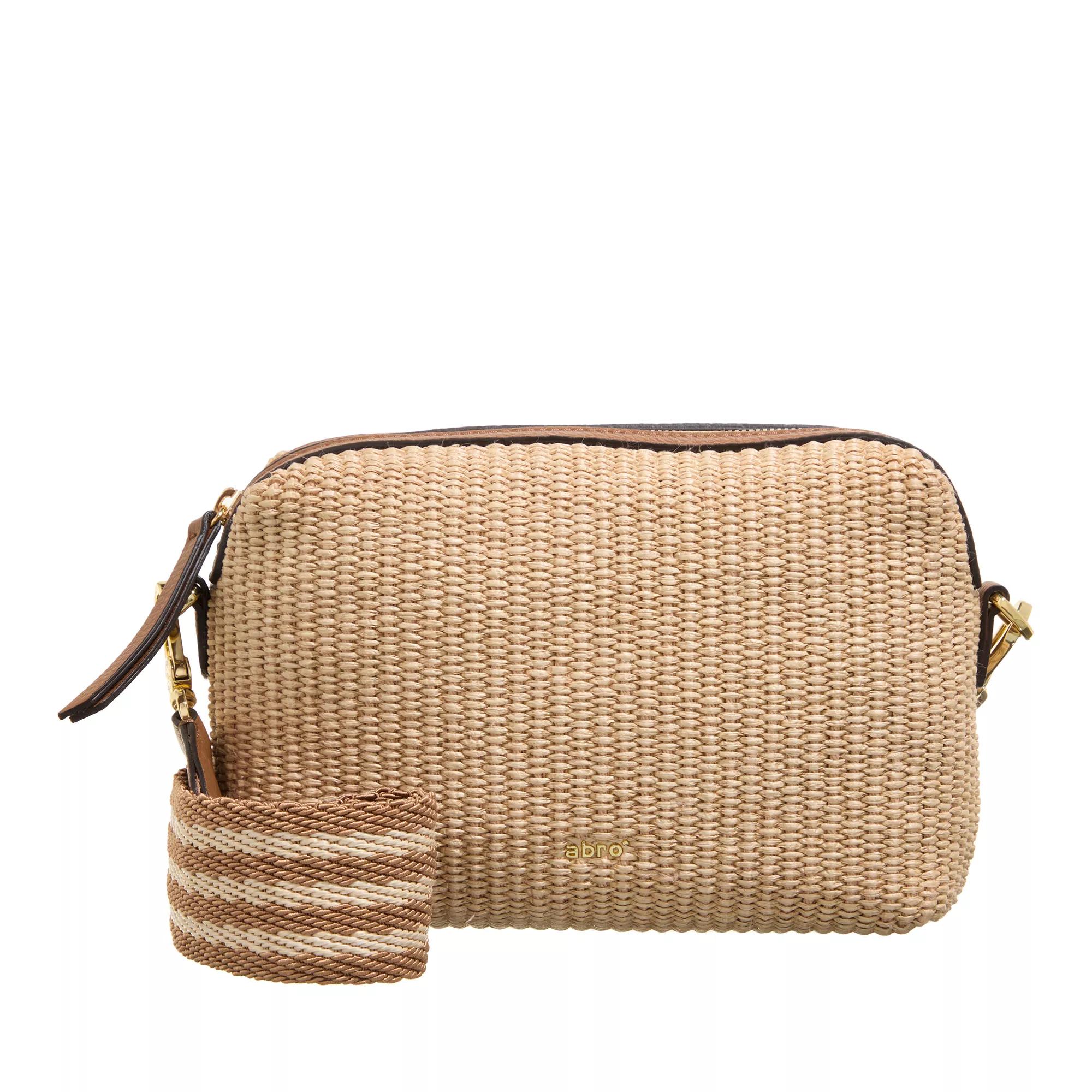 Abro Crossbody Bags - Umhängetasche - Gr. unisize - in Beige - für Damen