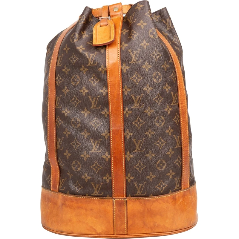 Louis Vuitton Tote Louis Vuitton Canvas Monogram Randonnee Backpack braun