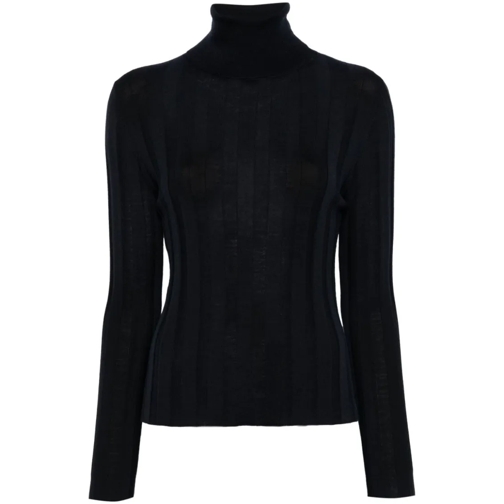 Allude Rollkragenpullover Wool Turtleneck Black