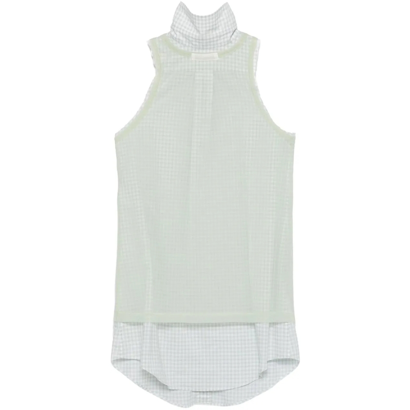 Maison Margiela T-Shirt Reversible Tank Top Shirt Green grün