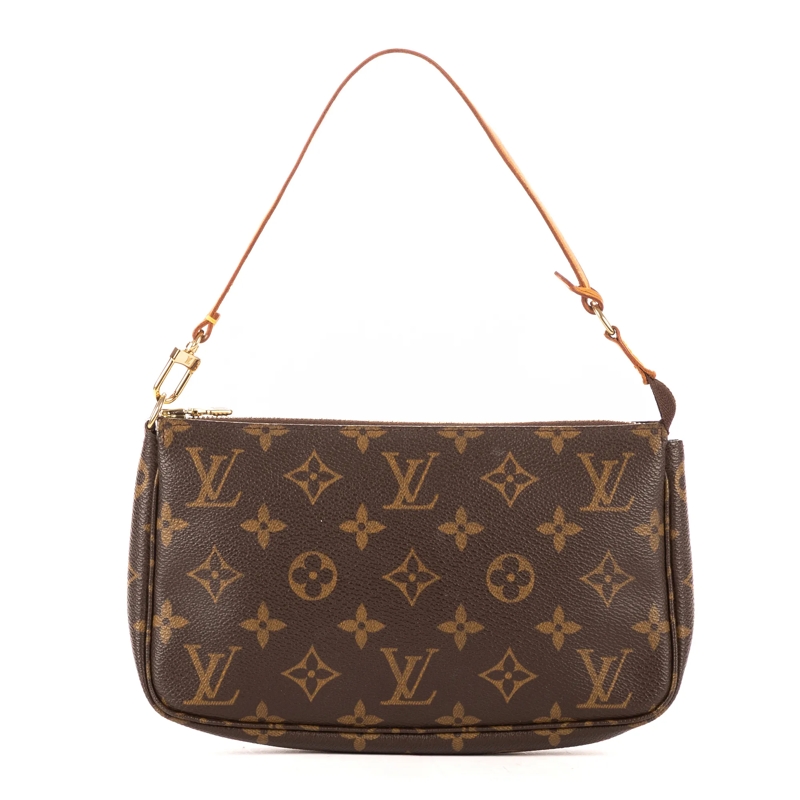 Louis Vuitton Pochette Accesssory Pouch braun
