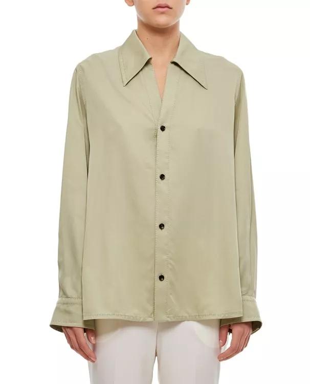 Bottega Veneta - Viscose Twill Shirt - Größe 40 -