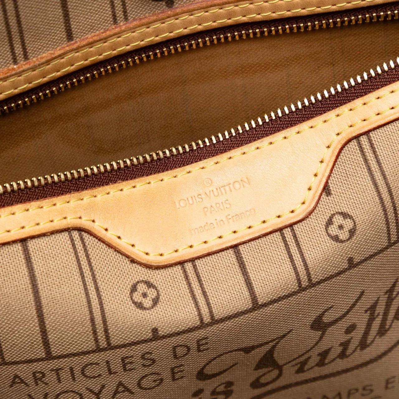 Thumbnail - Louis Vuitton Shopper - Monogram Neverfull GM - Gr. unisize - in Braun - für Damen