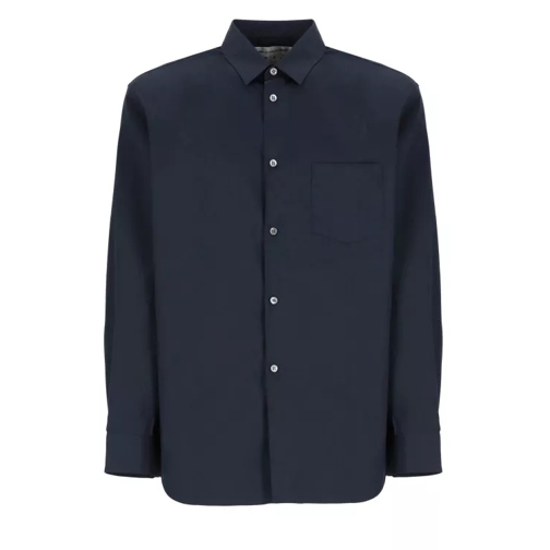 Comme des Garcons Cotton Shirt Blue 