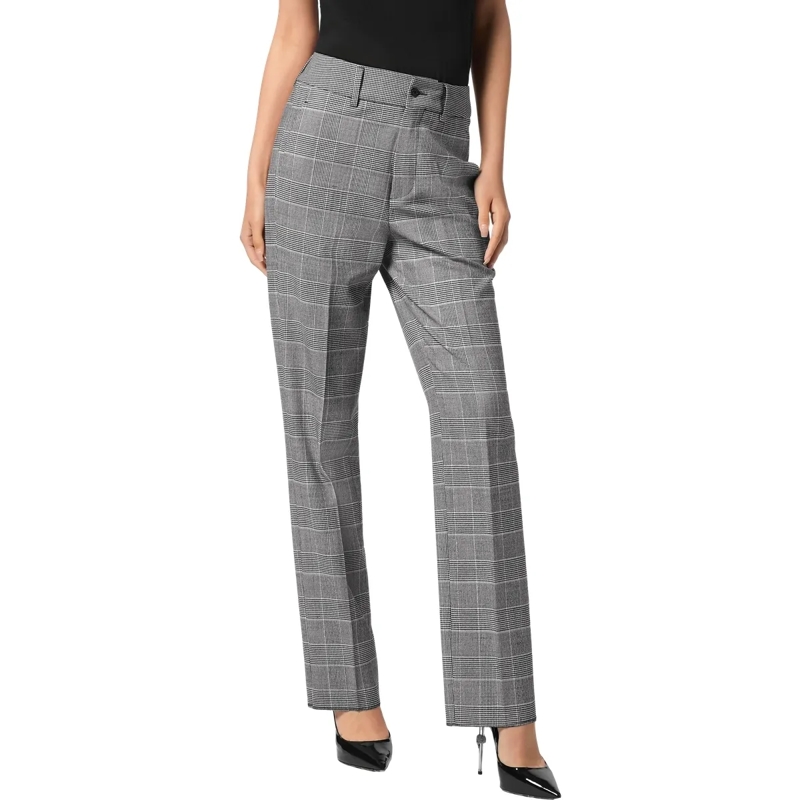 Philipp Plein Hose Lange Hosen Prince Of Wales hell-grau(Image 3)