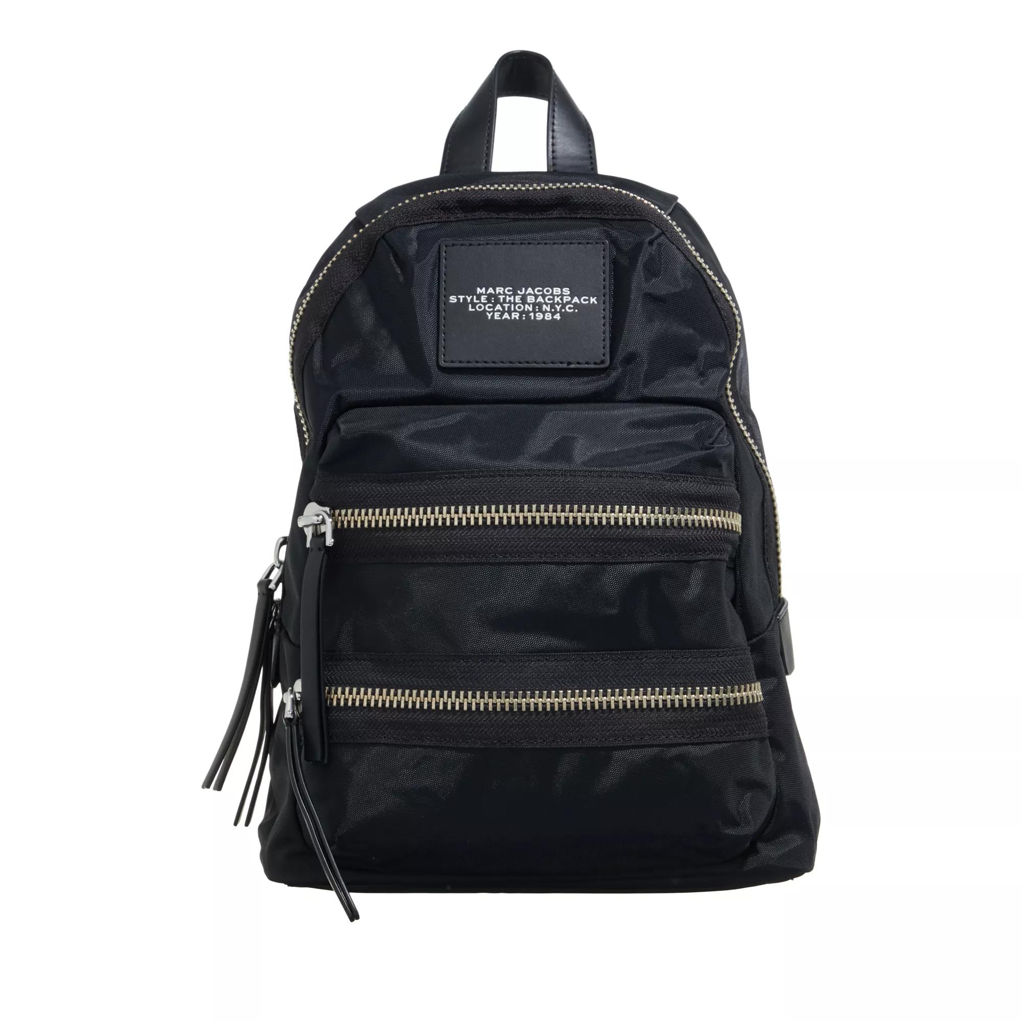 Marc Jacobs Rucksack - Biker Nylon - Gr. unisize - in Schwarz - für Damen