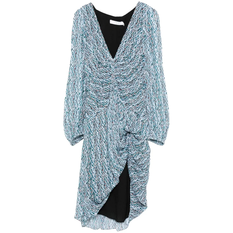 Iro Minikleid Dresses Clear Blue blau