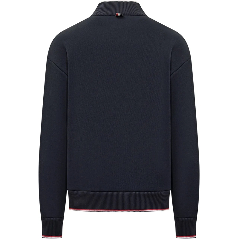Thom Browne Blouson aviateur Thom Browne Bomber Blu con Zip dunkelblau(Image 2)