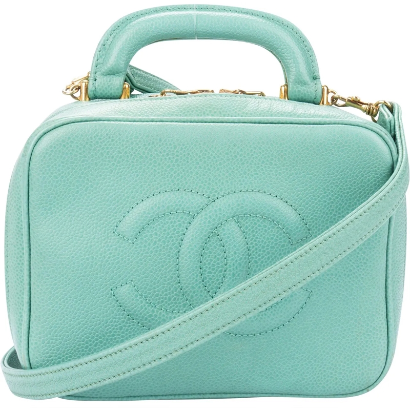 Chanel Sac à bandoulière Chanel Caviar Leather CC Jewelry Crossbody Case mehrfarbig