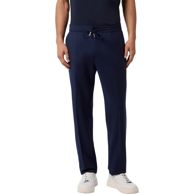 BILLIONAIRE Hose Wool Drawstring Trousers schwarz(Image 3)