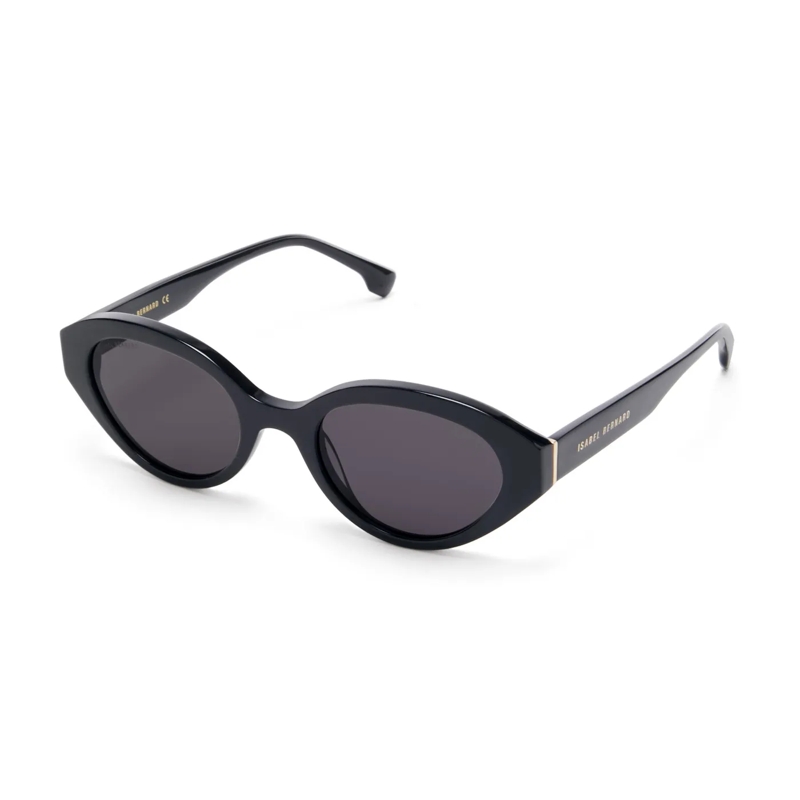 Isabel Bernard Sonnenbrille La Villette Rosaire oval sunglasses with black len Black
