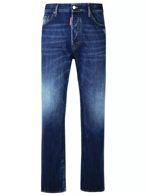 Dsquared2 - 642 Blue Cotton Denim Jeans - Größe 48 - blue