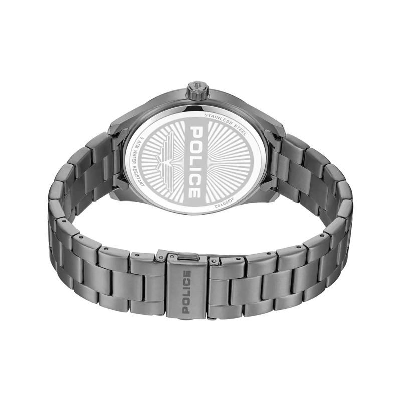 Police Automatikuhr Quarzuhr Grille dunkel-grau(Image 4)