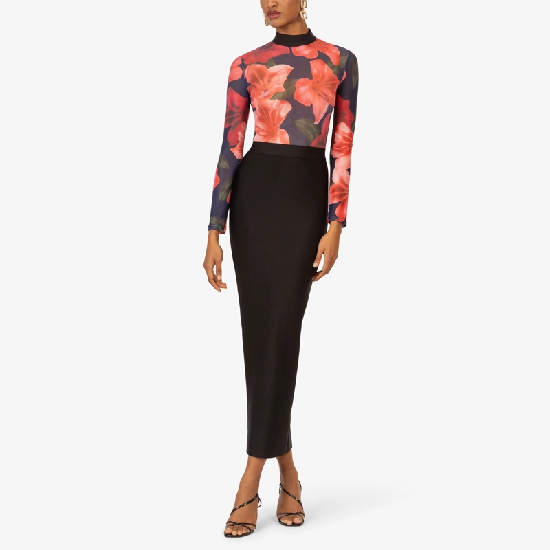 Kraimod Midikleid Bandagekleid rot(Image 2)