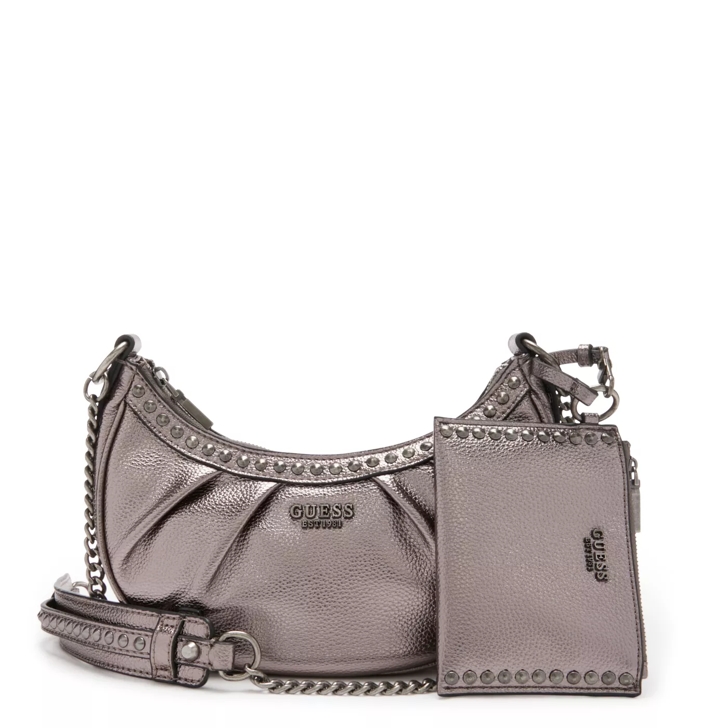 Guess GUESS Clelia damen Umhangetasche Taupe HWMM89 9612 Taupe Crossbody Bag