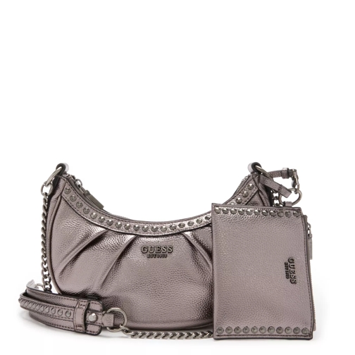 Guess GUESS Clelia Taupe Umhängetasche HWMM89-96120-PEW Taupe Cross body-väskor