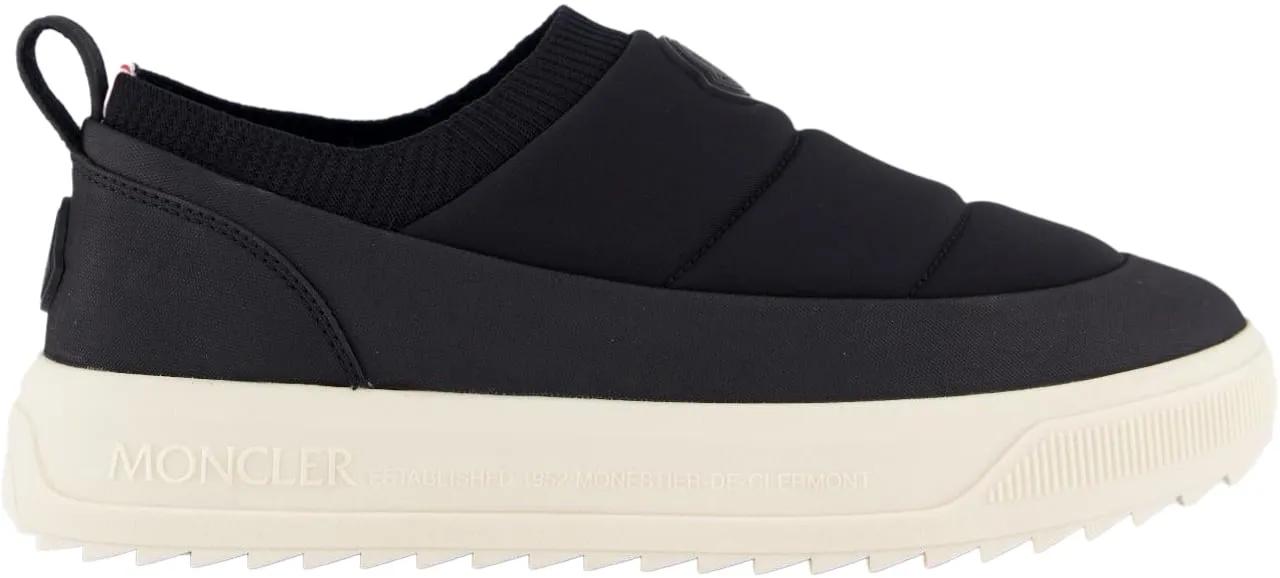 Thumbnail - Moncler Low-Top Sneaker - Heren Altive Slip On Wit/Zwart - Gr. 43 (EU) - in Weiß - für Damen
