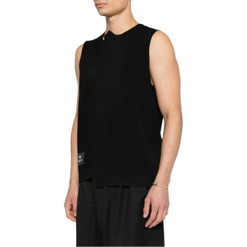 Y-3 T-Shirt Gfx Knit Vest Black schwarz(Image 4)