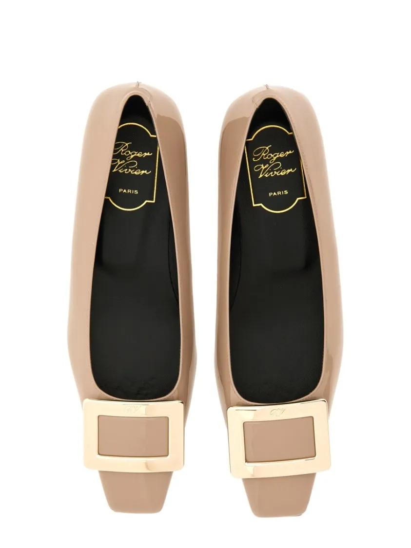 Thumbnail - Belle Vivier Dancer Flats - Gr. 37 (EU) - in Beige