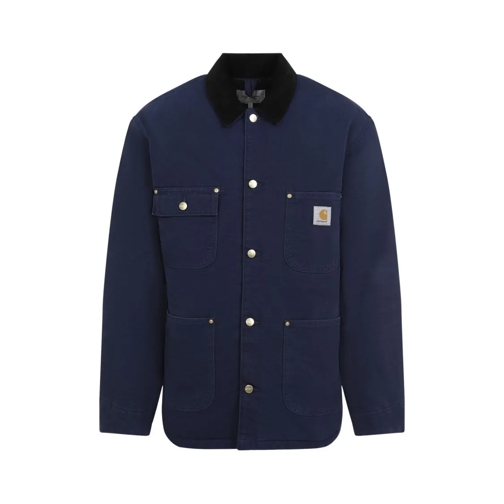 Carhartt Wip Übergangsjacke Blue And Black Chore Coat Blue