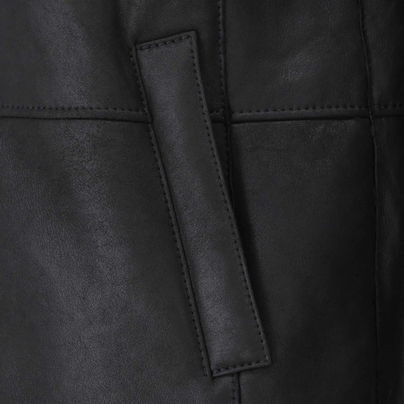Werner Christ Lederjacke Lederjacke Leander schwarz(Image 3)