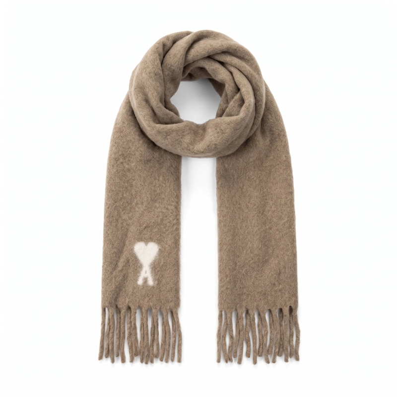 AMI Paris Schal USF673.AW0004 ALPAGA WOOL SCARF ami Paris mehrfarbig(Image 3)