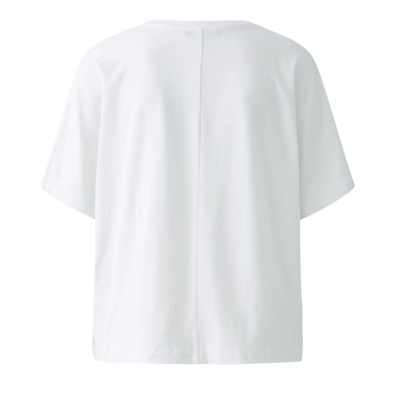 Oui T-Shirt T-Shirt weiss (Image 7)