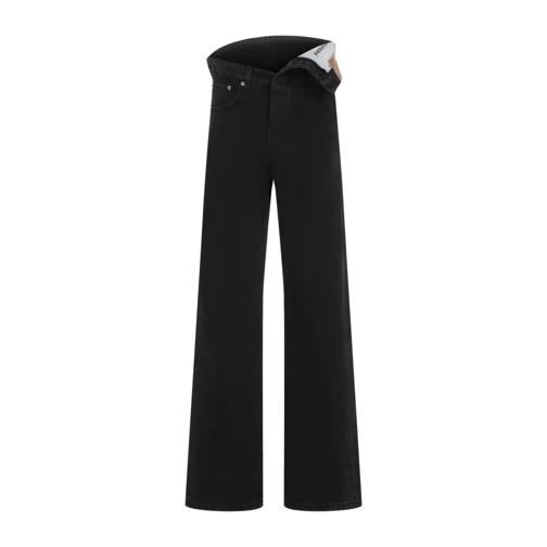 Paris Best Jeans Evergreen Asymmetric Jeans Black