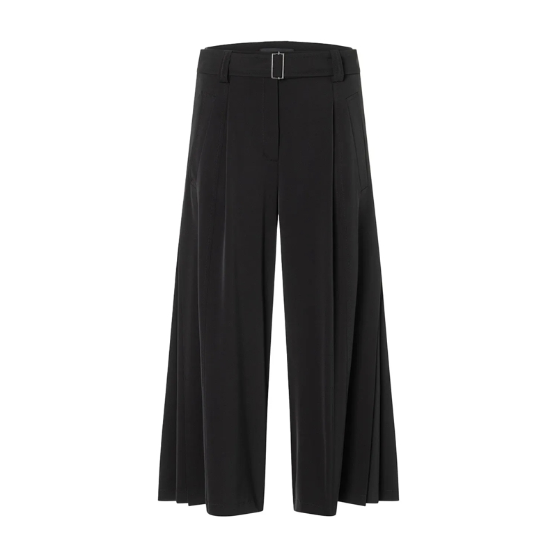 Cambio Pantalons décontractés Bundfaltenhose Celeste schwarz