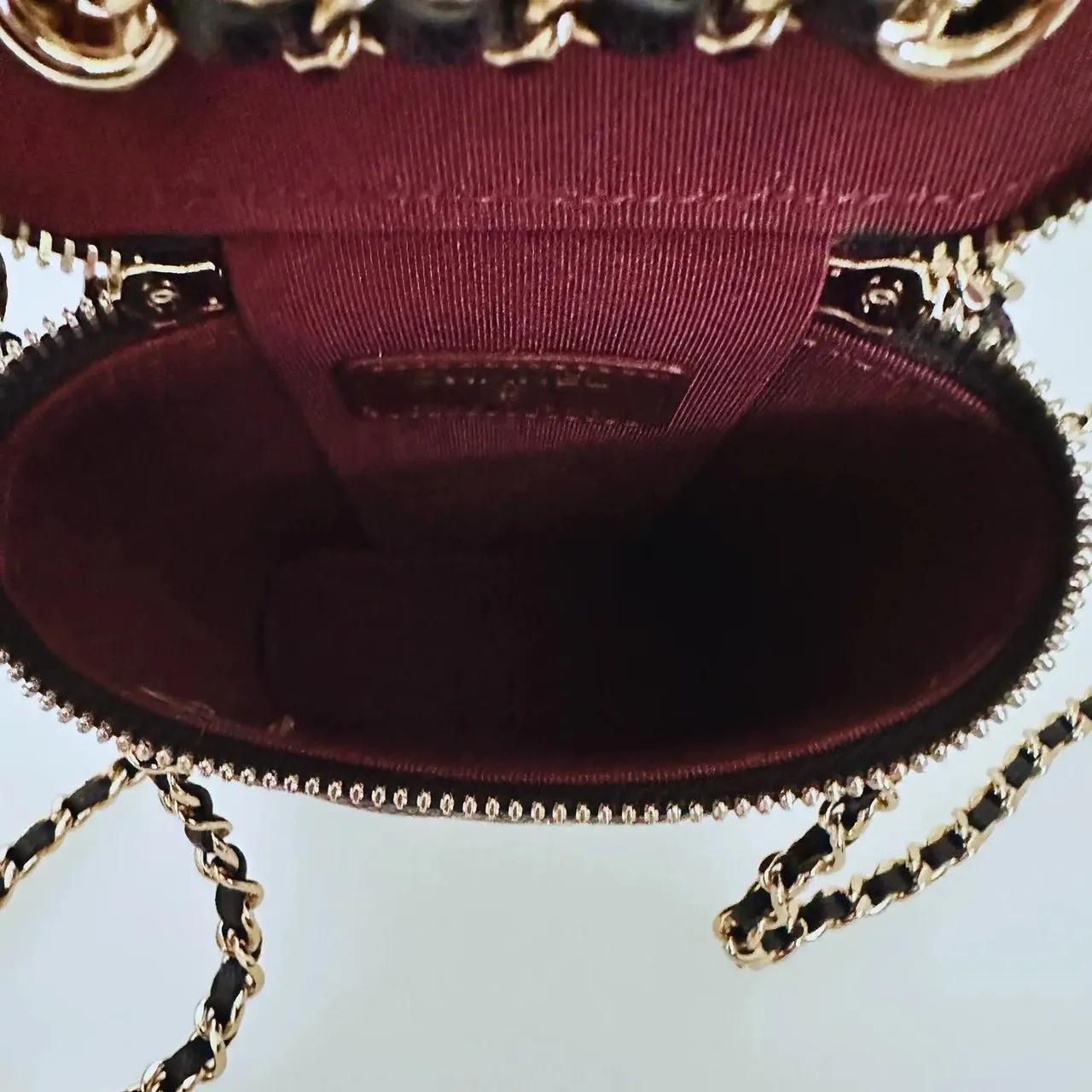 Thumbnail - Chanel Hobo Bags - Chanel Vertical Coco Beauty Vanity Case small cavi - Gr. unisize - in Schwarz - für Damen