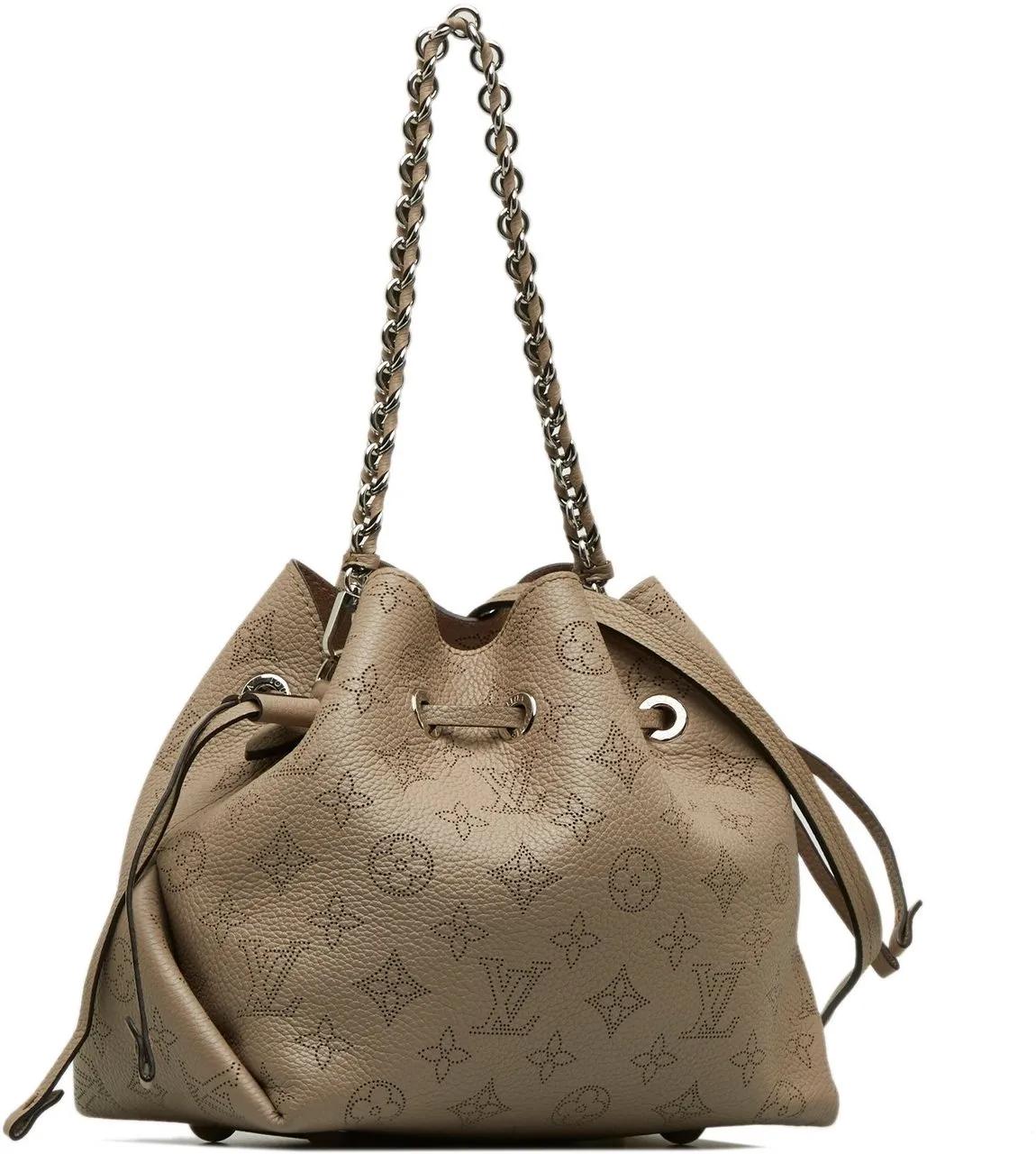 Louis Vuitton Shoppers Monogram Mahina Bella in bruin