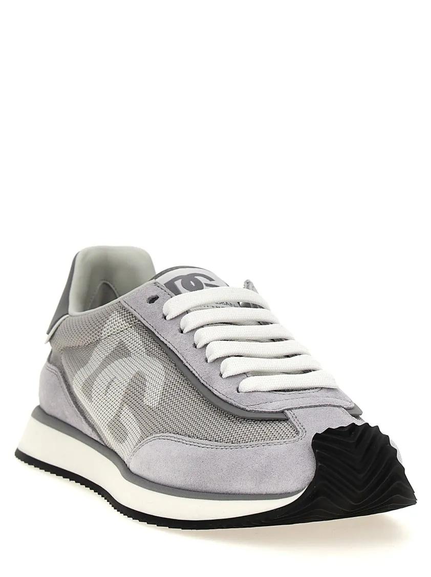 Thumbnail - Dolce&Gabbana Low-Top Sneaker - Sneaker DG Cushion - Gr. 45 (EU) - in Grau - für Damen