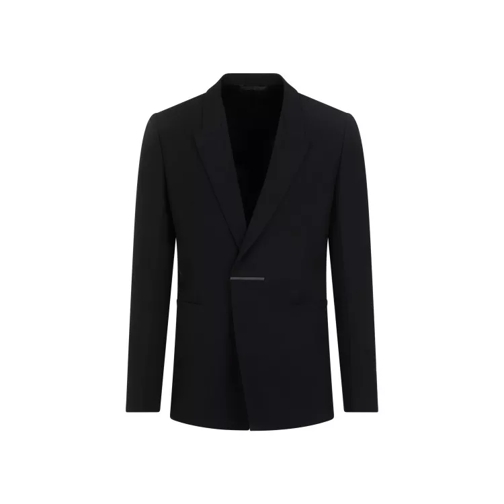 Givenchy  Black Virgin Wool Jacket Black