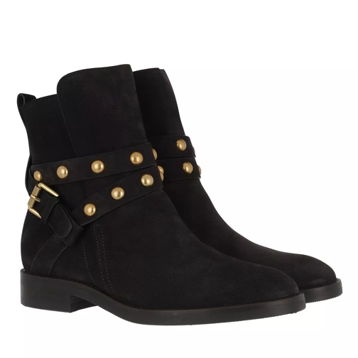 See By Chloé Boots Leather Grafite Stiefelette