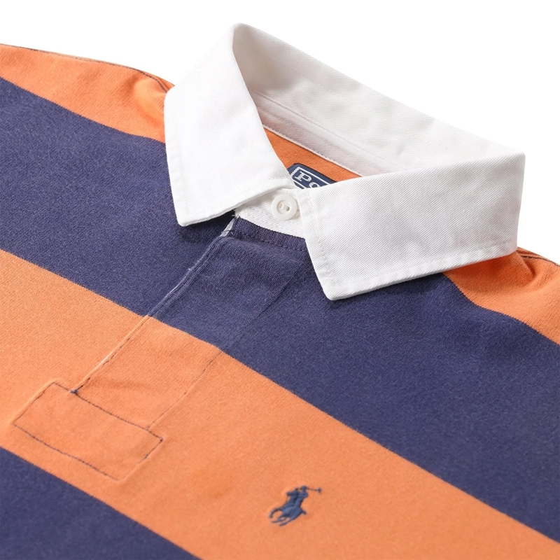 Polo Ralph Lauren Poloshirt Longsleeve aus Baumwolle orange(Image 10)