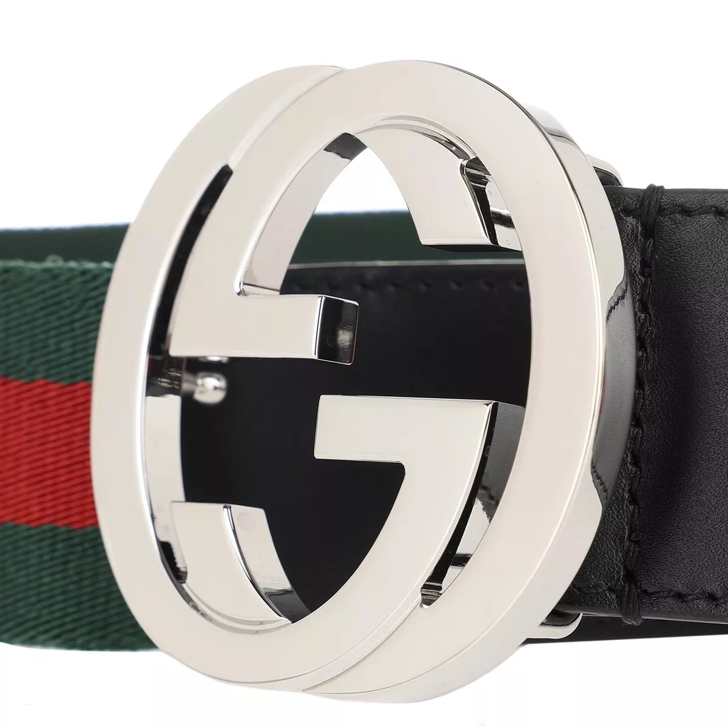 Gucci belt red on sale and green black buckle