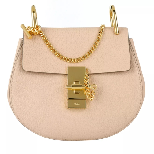 Chloé Drew Porte Epaule Mini Cement Pink Crossbody Bag