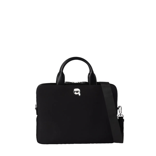 Karl Lagerfeld Laptoptasche IKON LAPTOP-TASCHE schwarz