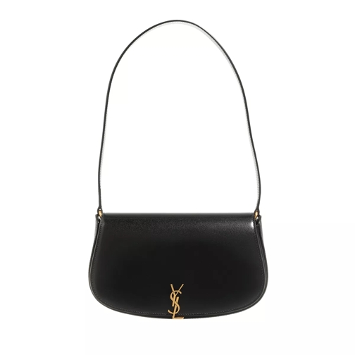 Saint Laurent Schultertasche Ysl Hobo Demi Lune Black