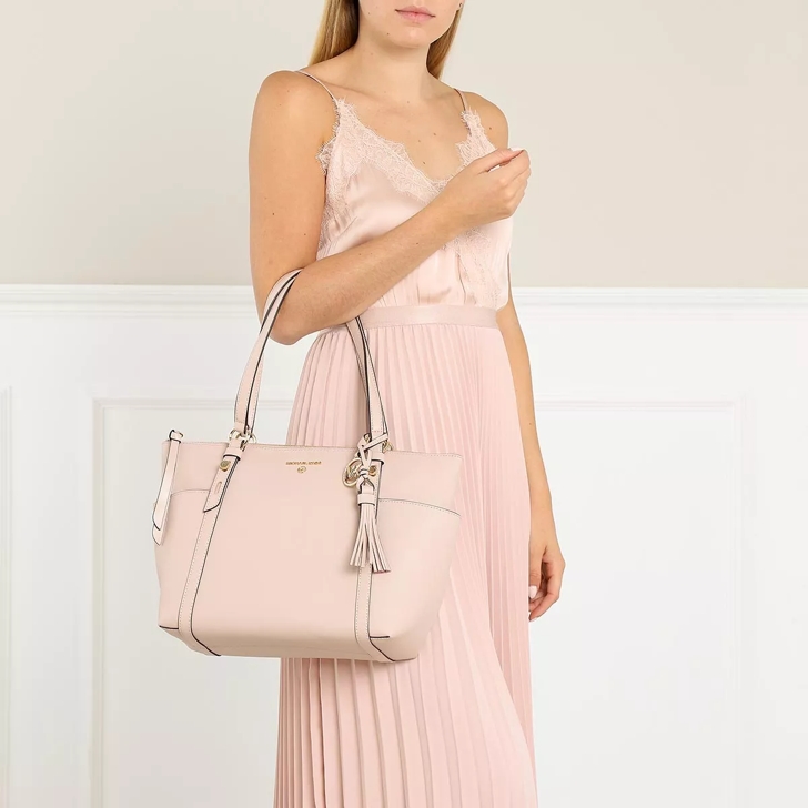 Michael Kors Sullivan Medium Top-Zip Tote Soft Pink