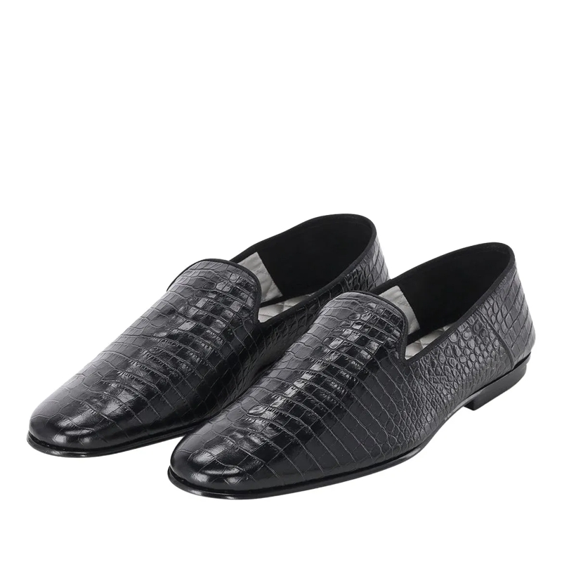 Tom Ford Schnürschuhe Loafers aus Leder schwarz