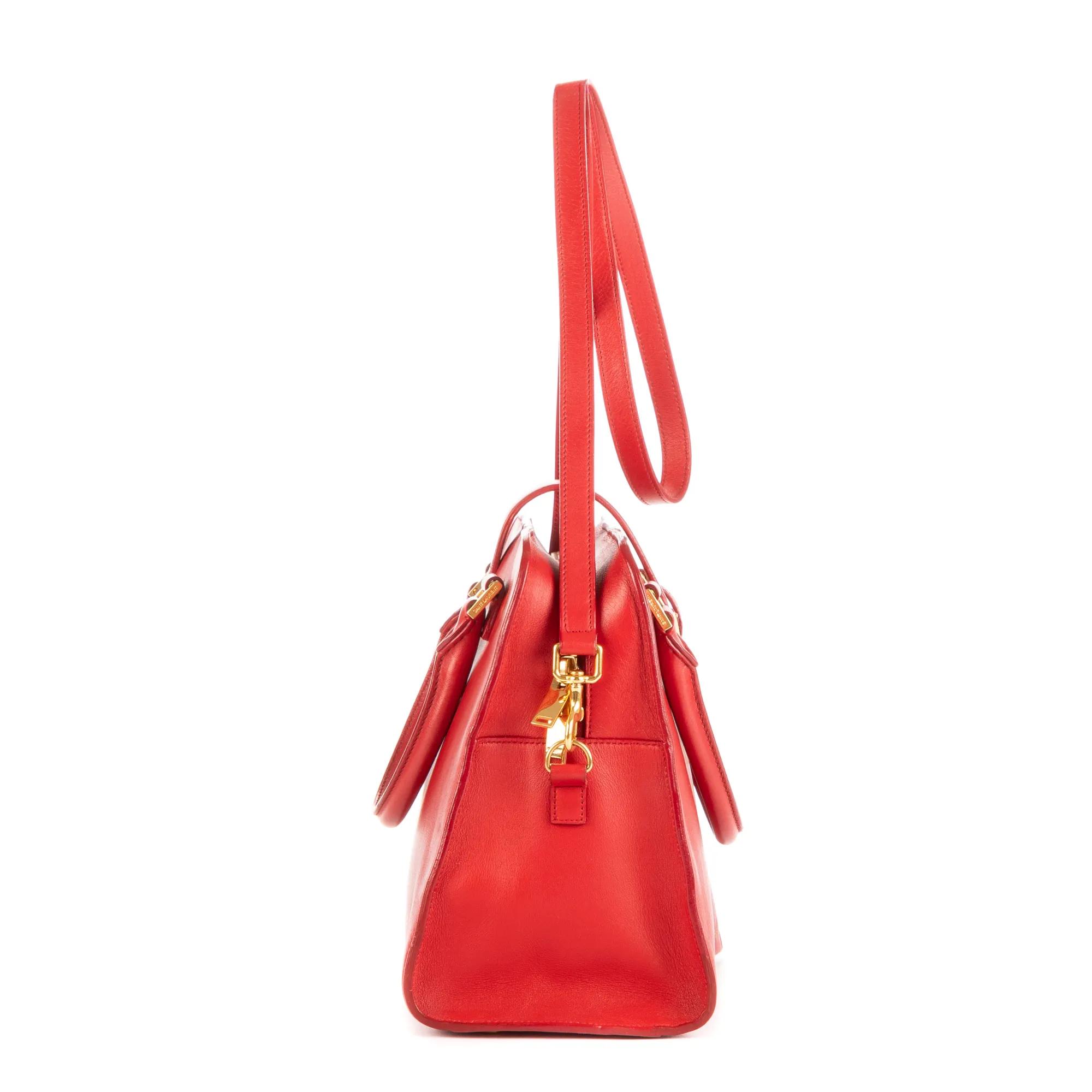 Thumbnail - Saint Laurent Crossbody Bags - Classic Cabas - Gr. unisize - in Rot - für Damen