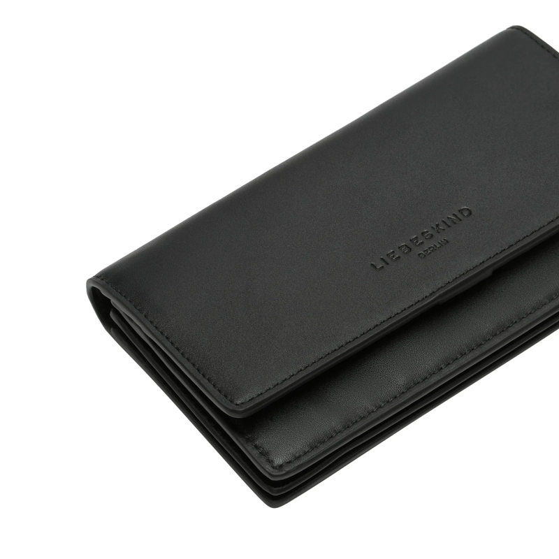 Liebeskind Berlin Portemonnaie mit Überschlag Ecom 511 Slam Calf Black(Image 3)