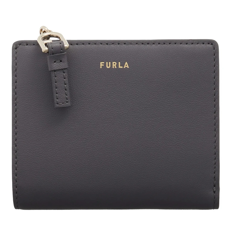 Furla Bi-Fold-Portemonnaie Furla Nuvola S Compact Wallet L Zip Soil