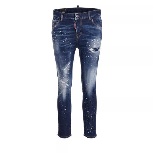 Dsquared2 Cool Girl Cropped Jeans 470 Slim Fit Jeans